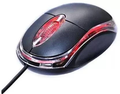 Terabyte 3D Optical USB Wired Mouse (Black)